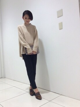 BARNYARDSTORM本部さん（レディース・167cm）の冬コーディネート