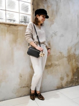 BARNYARDSTORM本部さん(レディース・160cm)の冬コーディネート