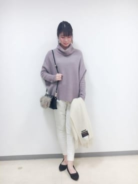 BARNYARDSTORM本部さん（レディース・163cm）の冬コーディネート