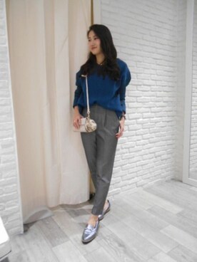 BARNYARDSTORM本部さん(レディース・164cm)の冬コーディネート