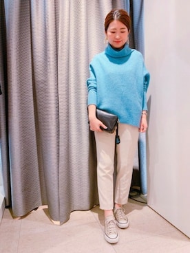 BARNYARDSTORM本部さん（レディース・158cm）の冬コーディネート