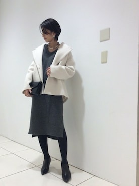 BARNYARDSTORM本部さん（レディース・167cm）の冬コーディネート