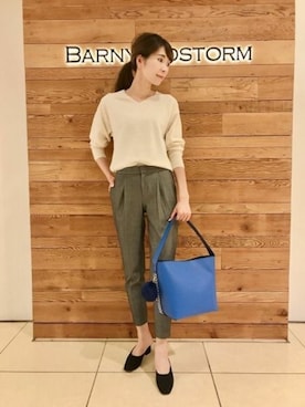 BARNYARDSTORM本部さん（レディース・174cm）の冬コーディネート
