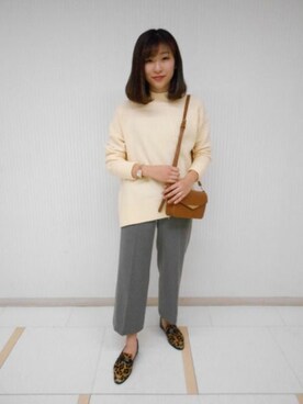 BARNYARDSTORM本部さん（レディース・163cm）の冬コーディネート