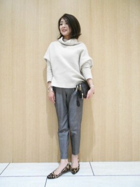 BARNYARDSTORM本部さん（レディース・160cm）の冬コーディネート