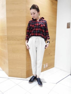 BARNYARDSTORM本部さん（レディース・158cm）の冬コーディネート