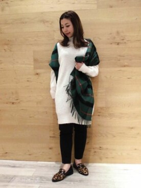 BARNYARDSTORM本部さん（レディース・153cm）の冬コーディネート