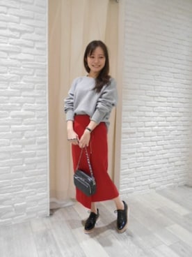 BARNYARDSTORM本部さん（レディース・155cm）の冬コーディネート