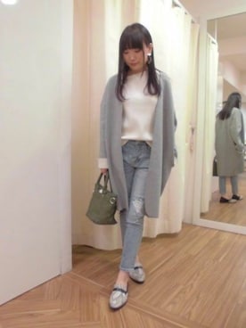 BARNYARDSTORM本部さん(レディース・158cm)の冬コーディネート