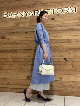 BARNYARDSTORM本部さん(レディース・170cm)の冬コーディネート