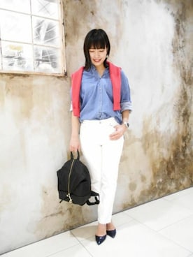 BARNYARDSTORM本部さん（レディース・163cm）の冬コーディネート