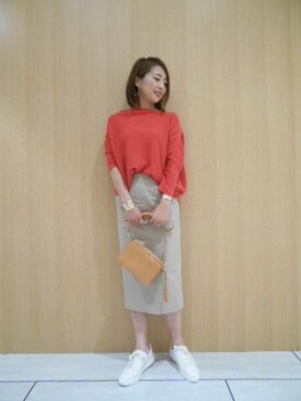 BARNYARDSTORM本部さん(レディース・160cm)の冬コーディネート