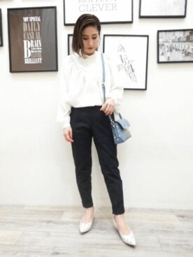 BARNYARDSTORM本部さん（レディース・151cm）の冬コーディネート