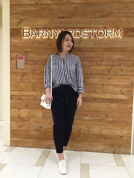 BARNYARDSTORM本部さん（レディース・164cm）の冬コーディネート