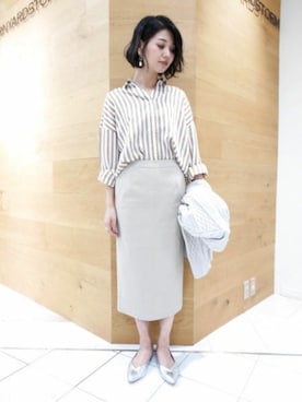 BARNYARDSTORM本部さん（レディース・159cm）の冬コーディネート