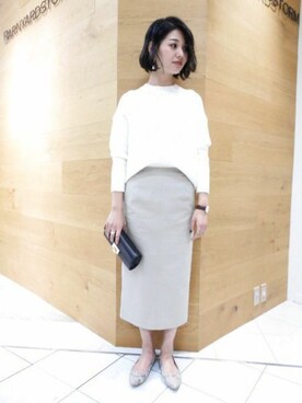 BARNYARDSTORM本部さん(レディース・159cm)の冬コーディネート