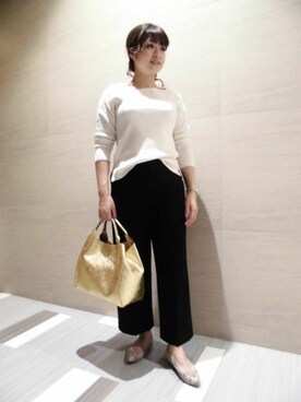 BARNYARDSTORM本部さん（レディース・156cm）の冬コーディネート