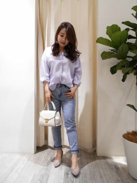 BARNYARDSTORM本部さん（レディース・161cm）の冬コーディネート