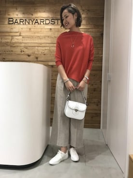 BARNYARDSTORM本部さん（レディース・174cm）の春コーディネート