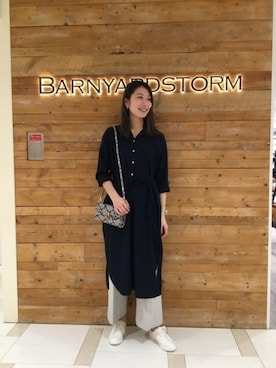 BARNYARDSTORM本部さん(レディース・169cm)の春コーディネート