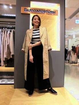 BARNYARDSTORM本部さん（レディース・167cm）の春コーディネート