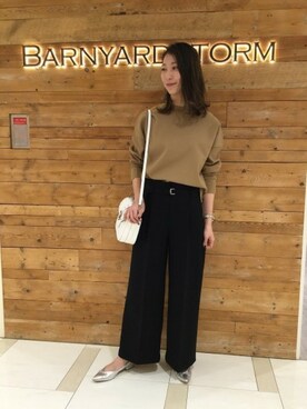 BARNYARDSTORM本部さん（レディース・170cm）の春コーディネート