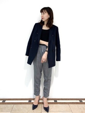 BARNYARDSTORM本部さん（レディース・159cm）の春コーディネート