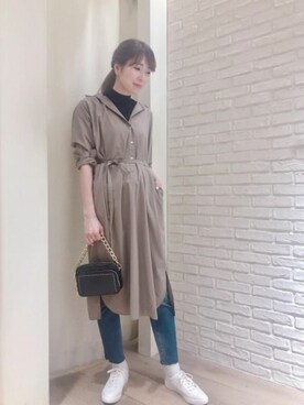 BARNYARDSTORM本部さん(レディース・174cm)の春コーディネート