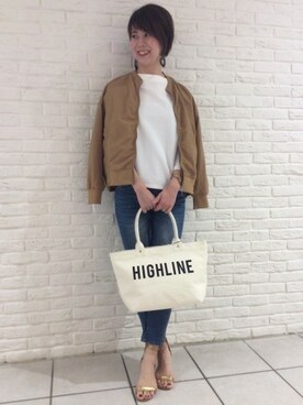 BARNYARDSTORM本部さん（レディース・160cm）の春コーディネート