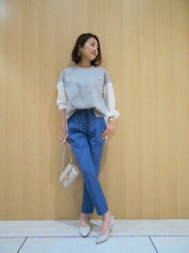 BARNYARDSTORM本部さん（レディース・160cm）の春コーディネート