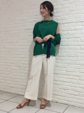 BARNYARDSTORM本部さん（レディース・160cm）の春コーディネート