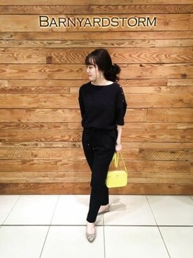 BARNYARDSTORM本部さん（レディース・155cm）の春コーディネート