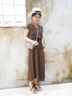 BARNYARDSTORM本部さん(レディース・166cm)の春コーディネート