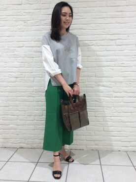 BARNYARDSTORM本部さん（レディース・160cm）の春コーディネート