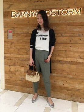 BARNYARDSTORM本部さん（レディース・170cm）の春コーディネート