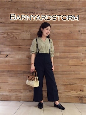BARNYARDSTORM本部さん(レディース・158cm)の春コーディネート