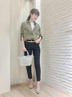 BARNYARDSTORM本部さん（レディース・174cm）の春コーディネート