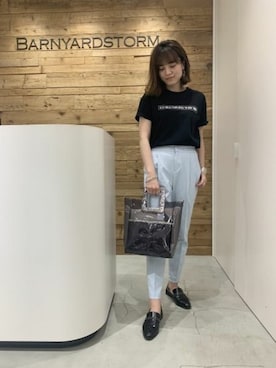 BARNYARDSTORM本部さん（レディース・162cm）の春コーディネート