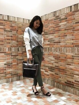 BARNYARDSTORM本部さん（レディース・165cm）の春コーディネート