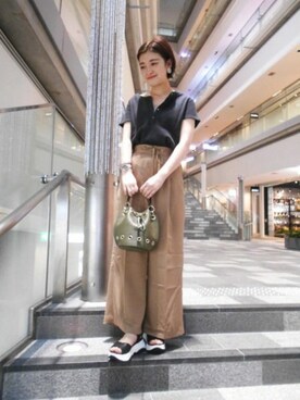 BARNYARDSTORM本部さん（レディース・162cm）の春コーディネート