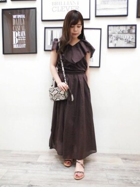 BARNYARDSTORM本部さん(レディース・156cm)の春コーディネート