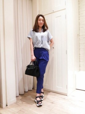 BARNYARDSTORM本部さん（レディース・160cm）の春コーディネート