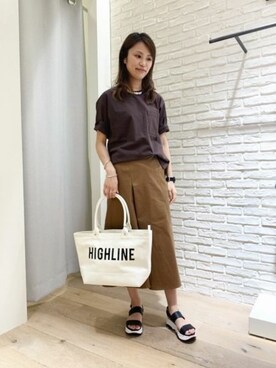 BARNYARDSTORM本部さん（レディース・163cm）の春コーディネート