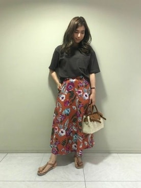 BARNYARDSTORM本部さん（レディース・164cm）の春コーディネート