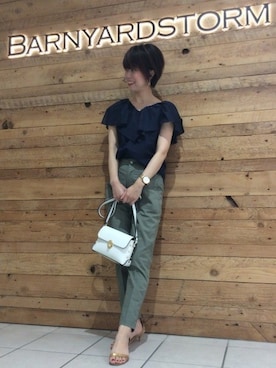BARNYARDSTORM本部さん(レディース・160cm)の春コーディネート