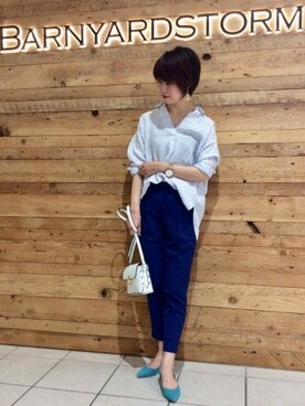 BARNYARDSTORM本部さん(レディース・165cm)の春コーディネート