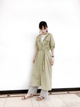 BARNYARDSTORM本部さん（レディース・159cm）の春コーディネート