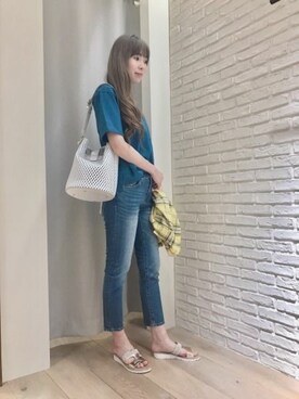 BARNYARDSTORM本部さん（レディース・174cm）の春コーディネート