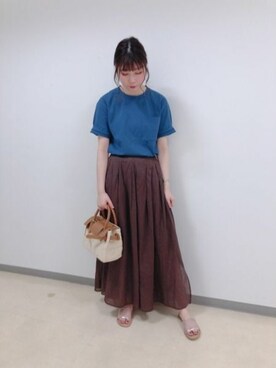 BARNYARDSTORM本部さん（レディース・163cm）の春コーディネート