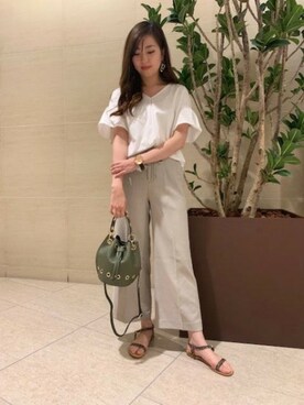 BARNYARDSTORM本部さん（レディース・161cm）の春コーディネート